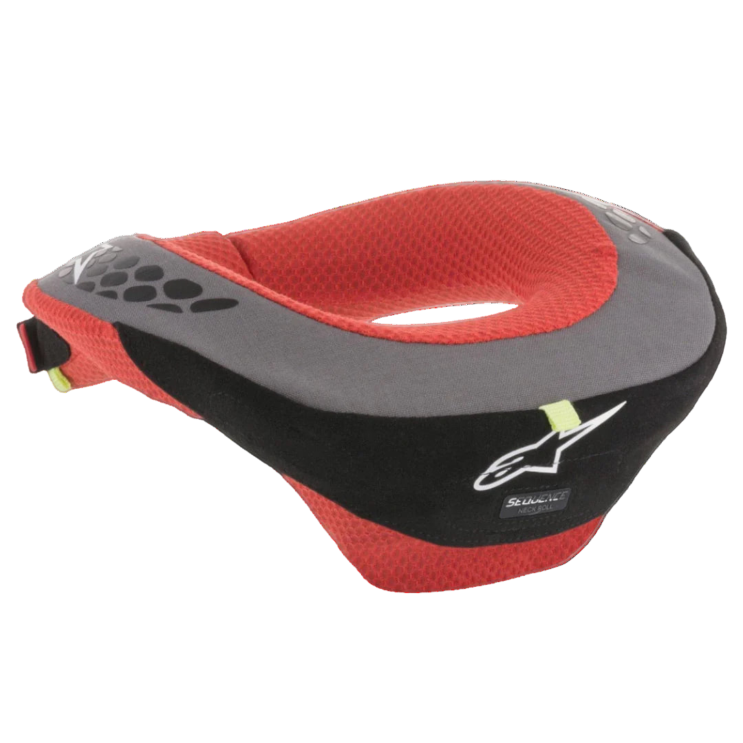 Youth Sequence Neck Roll Rojo/Negro