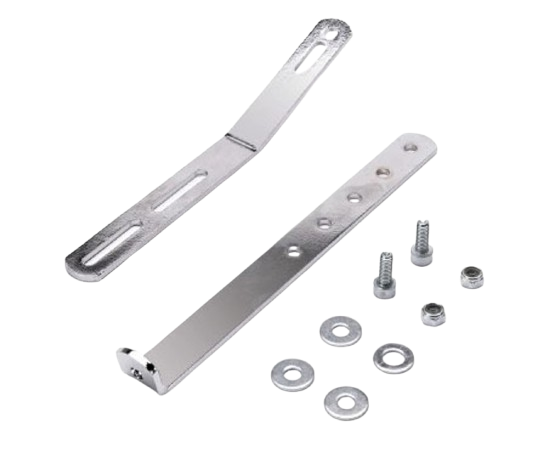 Kit de soporte metalico inferior ajustable para panel