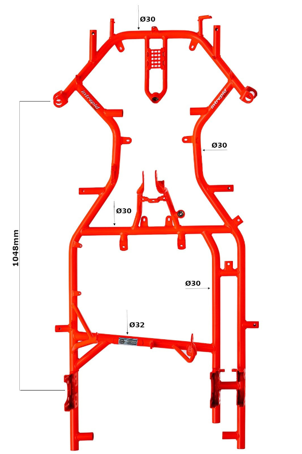 OK/JR - Magensium KART CHASIS