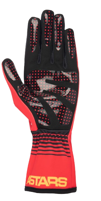 Tech-1 K Race V2 Future Gloves Red TANGERINE