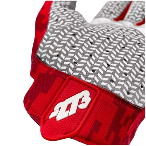 Sim Racing Gloves White/Red