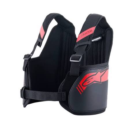 YOUTH BIONIC RIB SUPPORT - BLACK RED Talla S/L