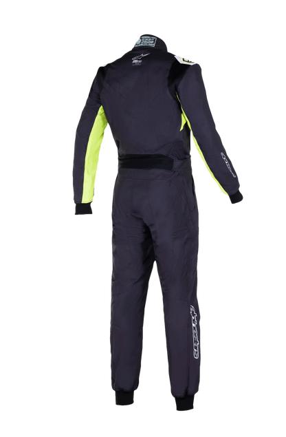 Youth KMX-9 V3 S SUIT-GRAPHIC 3 - BLACK YELL FLUO