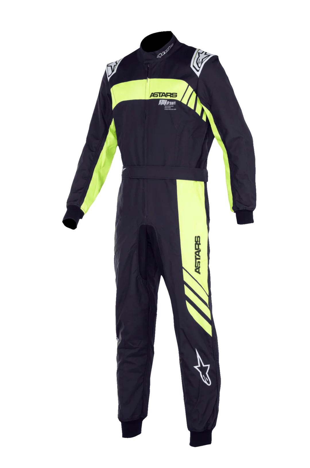 Youth KMX-9 V3 S SUIT-GRAPHIC 3 - BLACK YELL FLUO