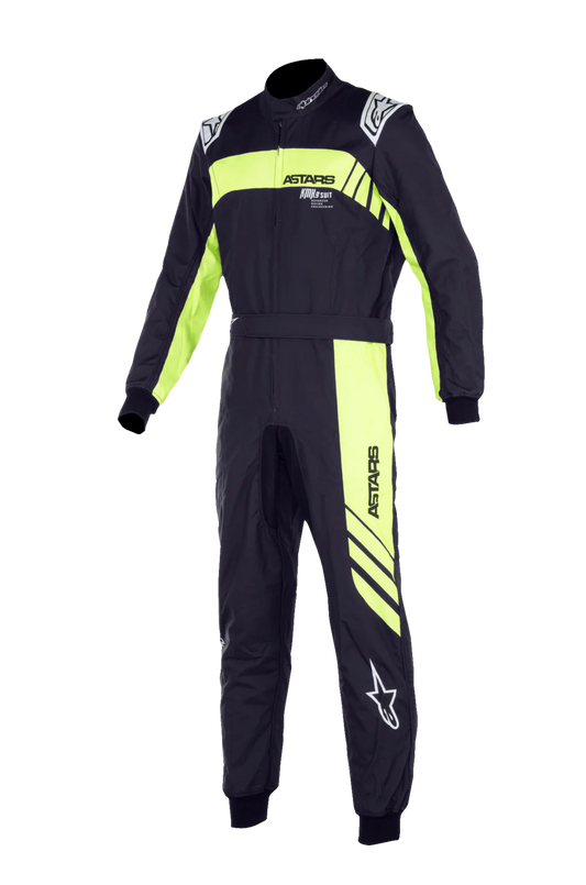 Youth KMX-9 V3 S SUIT-GRAPHIC 3 - BLACK YELL FLUO