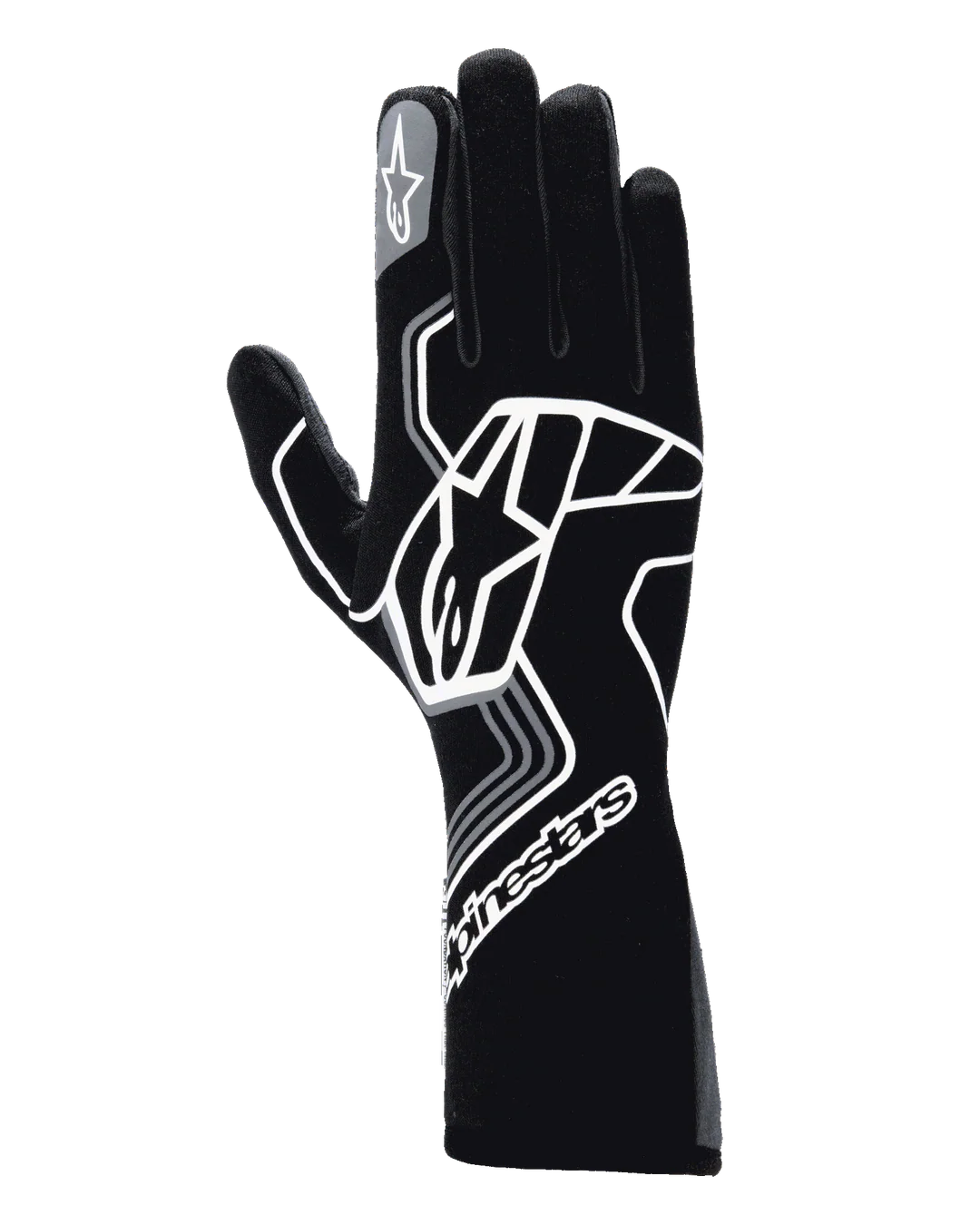 Tech-1 Race V4 FIA/SFI Gloves Negro/Gris