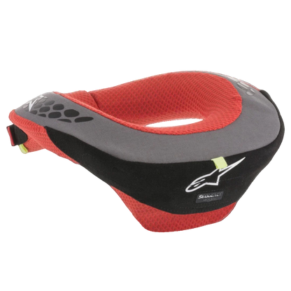 Youth Sequence Neck Roll Rojo/Negro