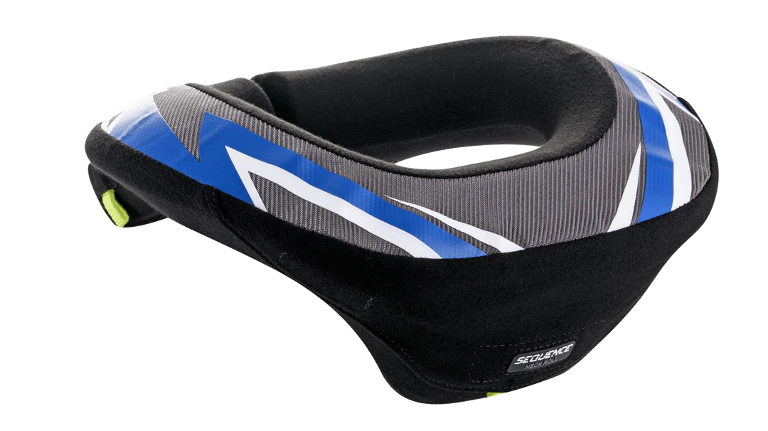 Youth Sequence Neck Roll Azul/Negro