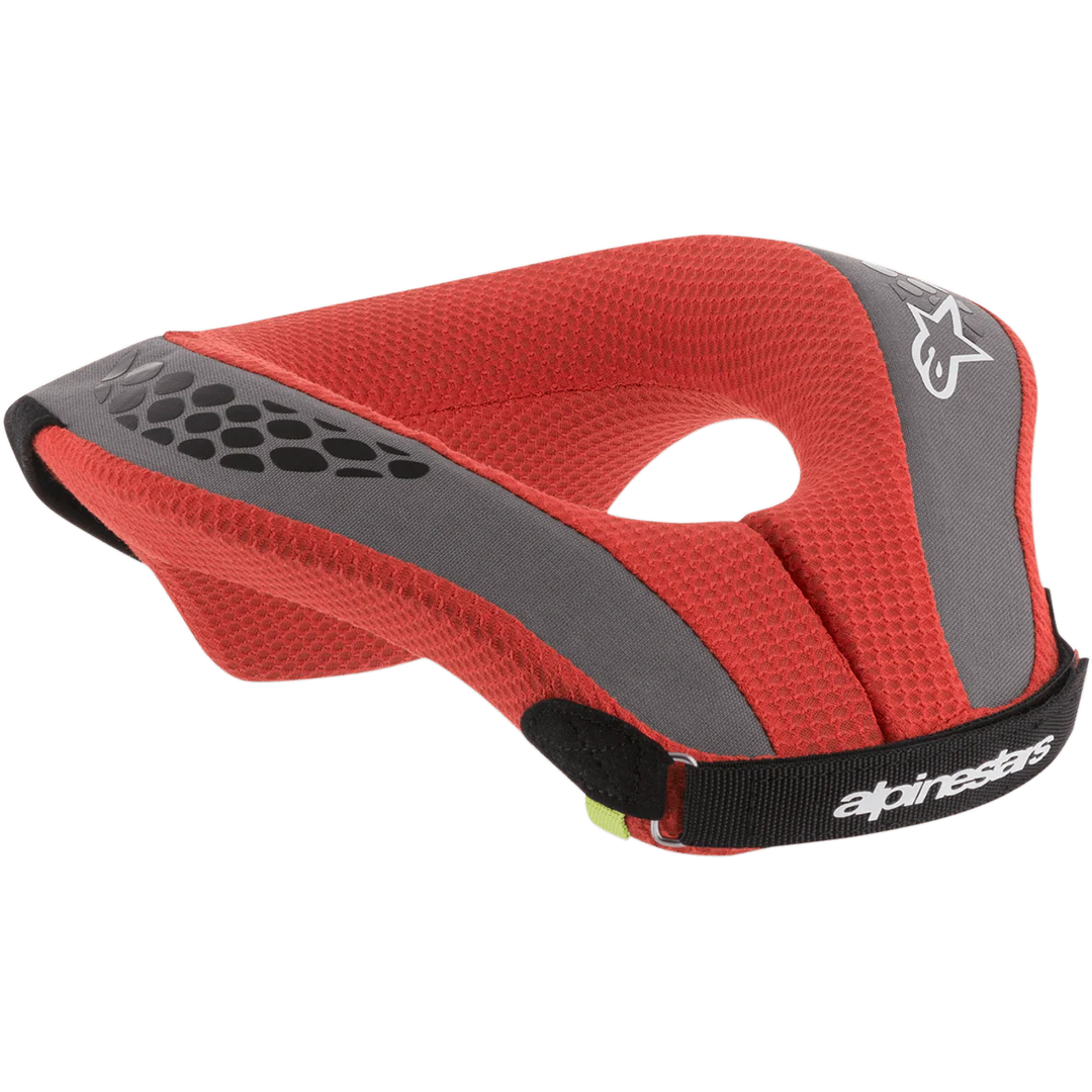 Youth Sequence Neck Roll Rojo/Negro