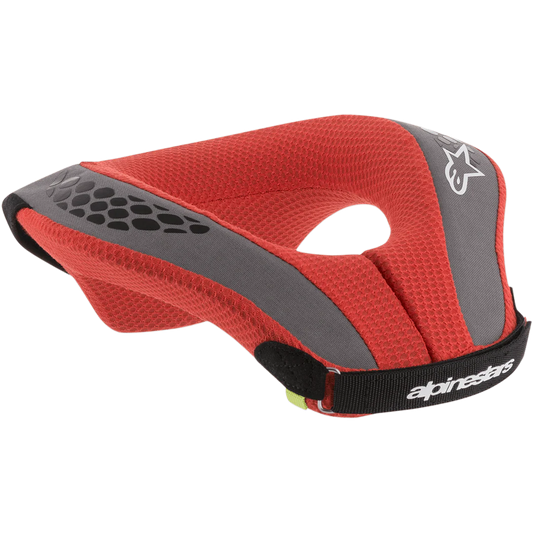 Youth Sequence Neck Roll Rojo/Negro