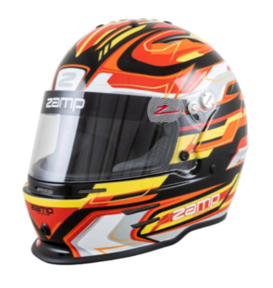 RZ-42Y Youth Graphic Blk/Red/Orange