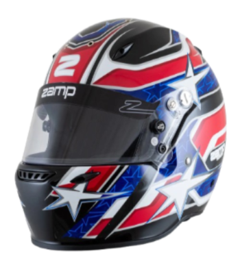 ZR-72 Graphic FIA Black/Red/Blue