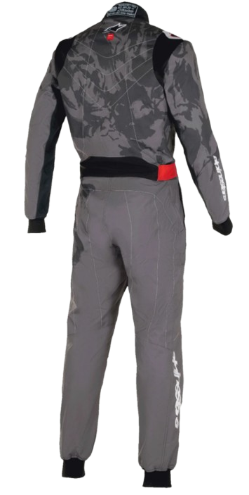 Youth KMX-9 V3 GRAPHIC 5 SUIT FIA - Dark/Grey