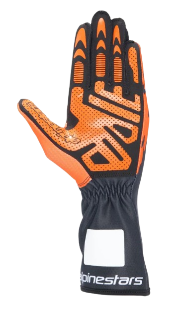 TECH-1 K V3 GLOVES - BLK ORANG WH