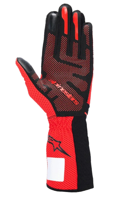 Tech-1 KX V4 FIA Gloves Black Red