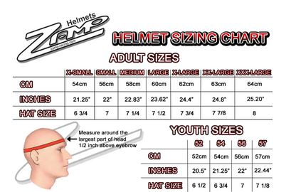 Zamp RZ-64C Helmets Gloss carbon fiber