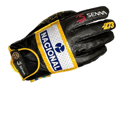 -273 x AYRTON SENNA DRIVING GLOVE Black