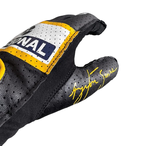 -273 x AYRTON SENNA DRIVING GLOVE Black