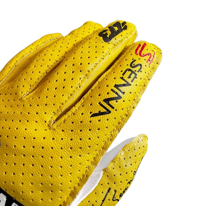 -273 x AYRTON SENNA DRIVING GLOVE Yellow