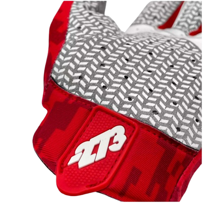 Sim Racing Gloves White/Red