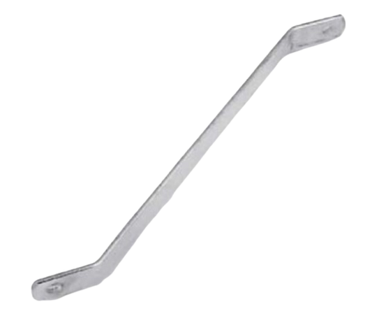 Soporte metalico superior para el panel del controlador